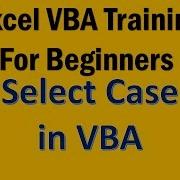 Excel VBA Tutorial 11 Select Case In Excel VBASelect Case Example