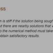 Stiffness ODE23s ODE15s