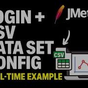 JMeter Login Test Using CSV Data Set Config Data Driven Testing Step By Step