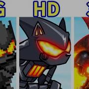 FNF Prey Furnace OG Vs HD Vs 3D FNF Mod Sonic EXE