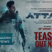 Attack Official Teaser John A Jacqueline F Rakul Preet S Lakshya Raj Anand Jan 28th