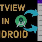 Listview In Android Studio With List Adapter How To Display Multiple Items On Screen In Android 18