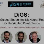 CVPR 2022 Paper Divergence Guided Shape Implicit Neural Representation For Unoriented Point Clouds