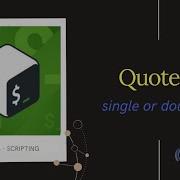 Bash How To Use Quotes Double And Single Quotes Easy Steps Tutorial