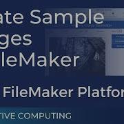 Create Sample Images For Your FileMaker Solution Free FileMaker Demo File