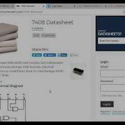 Rangkaian Half Adder TinkerCad