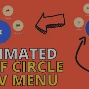 How To Create A Half Circle Navigation Menu Animated With HTML And CSS