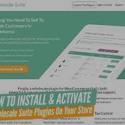How To Install Wholesale Suite Plugins Activate Your License