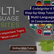 How To Create Multi Language Website In CodeIgniter 4 Step By Step Guide Setup Multilingual Site