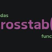 Python Pandas Crosstab Function Explained In 1 Minute