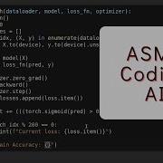 ASMR Coding Teaching You AI Neural Network With PyTorch Binary Classification