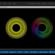 Python Turtle Graphics 37 Cool Shape Drawing Python Turtle Video Learnonpy Python Shorts