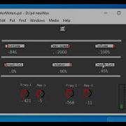 Pure Data Patch On DC Motors Post Production Tool