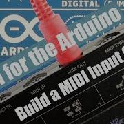 MIDI для Arduino создание схемы ввода MIDI