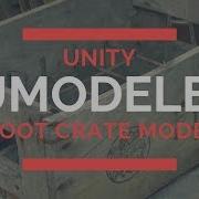 Unity UModeler Loot Crate Modelling Tutorial