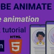 Adobe Animate CC 2022 SWIPE ANIMATION QUICK TUTORIAL HTML5