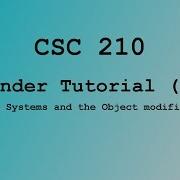 Blender Skills 02 CSC 210 Particle Systems And The Object Modifier Stack