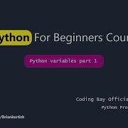 Python For Beginners 2021 Python Variables Part 1