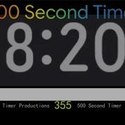 500 Second Timer Version 2