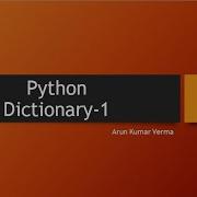 44 Python Dictionary Introduction