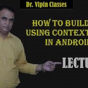 How To Create Context Menu In Android Dr Vipin Classes