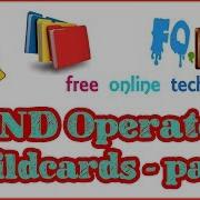 Wildcards In Linux AND Operator EExplained