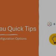 Tooltip Configuration Options Tableau Quick Tips Series
