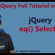 JQuery Eq Selector JQuery Selector JQuery Full Tutorial In Hindi