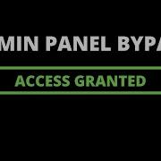 Admin Panel Bypass SQL Injection