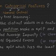 How Does A Decision Tree Split On Categorical Features