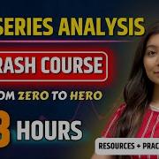 Complete Time Series Analysis For Data Science Data Analysis Full Crash Course Statistics