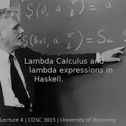 Lecture 5 Lambda In Haskell
