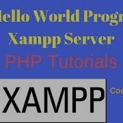 PHP Hello World Program In Xampp Server PHP First Program PHP Tutorials