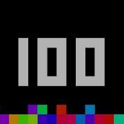 100 Seconds Timer Flowing Pixels