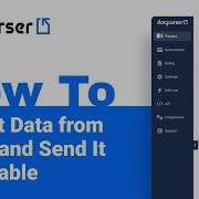 Docparser Academy How To Extract Data From A PDF And Send It To Airtable