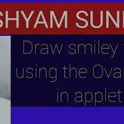Draw Smiley Face Using Applet