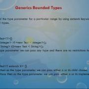 Lesson 3 Generics Bounded Types