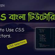 CSS Selectors CSS Tutorial Bangla Part 6 Universal Selector Element Selector Id Selector