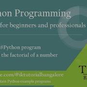 Python Program To Find The Factorial Of A Number Factorial Program In Python Python Programming