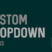 Custom Dropdown Select With Css And Javascript