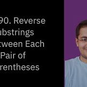 Solve LeetCode 1190 Reverse Substrings Between Each Pair Of Parentheses Java C Solutions