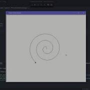 Codebymath With Python Archimedean Spiral