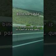 SQL Joins What Is A Bind Parameter
