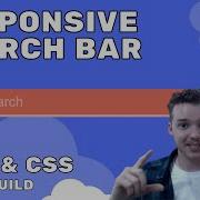 Build A Responsive Search Bar In 30 Minutes HTML CSS