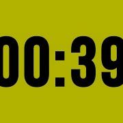 39 Second Timer Countdown No Music With Alarm
