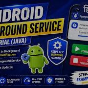 Foreground Service With Notification In Java Android App Complete Tutorial IT WALA HINDI ह द