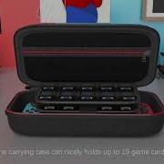 Younik Portable Switch Case With 16 Accessories