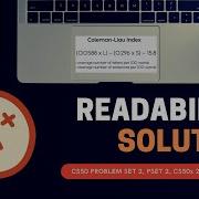 CS50 Readability Problem Set 2 Pset2 Walkthrough Step By Step Solution