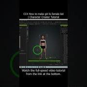 CC4 How To Make Girl Female Kid Character Creator Tutorial Cc4 Girl Kid Children Headshot