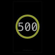 500 Seconds Countdown Timer With Alarm New Hd